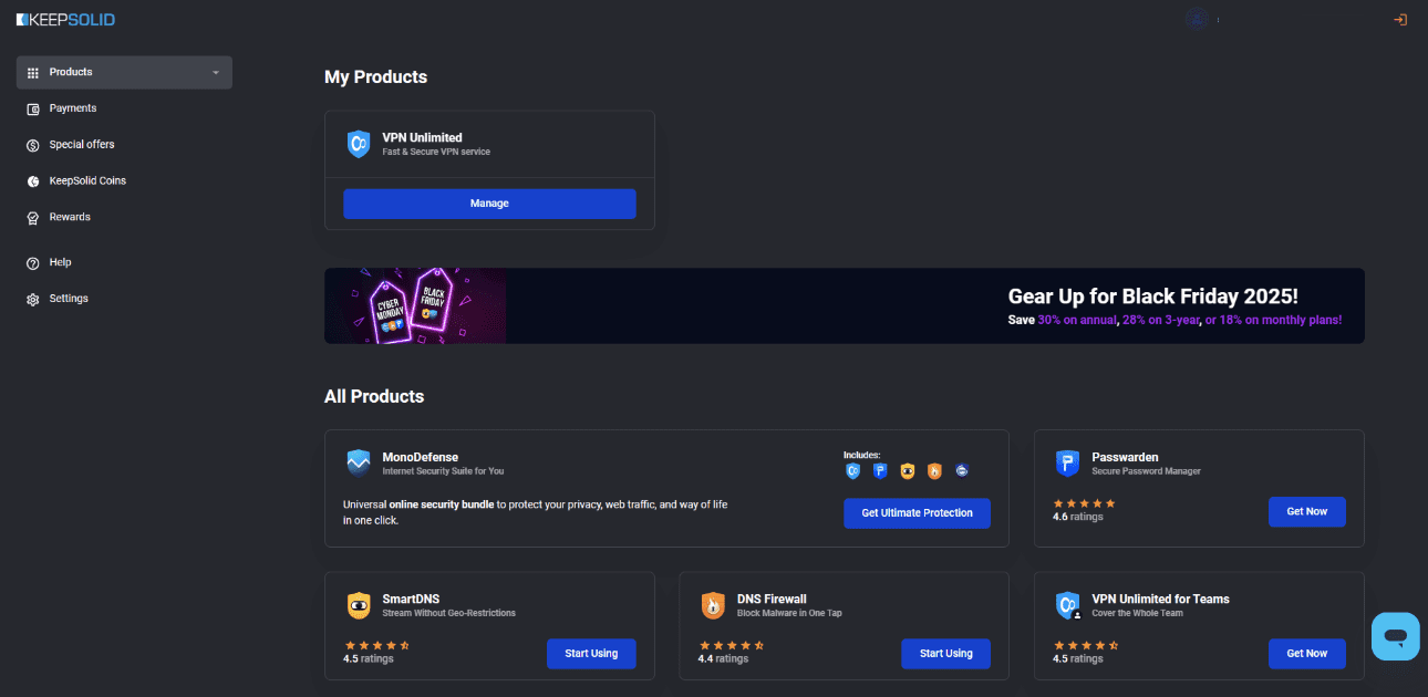 My-Products-dashboard